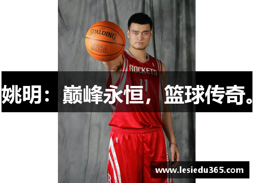 姚明：巅峰永恒，篮球传奇。
